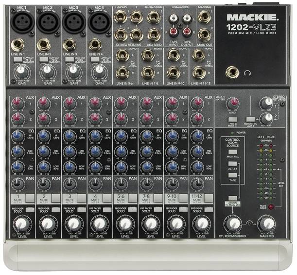 Mixers Mackie 1202